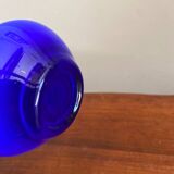 Cobalt corolla vase