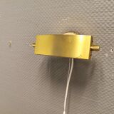 Small wall lamp made of brass, Danish design, estimated from the 1930