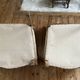 Paire de fauteuils restauration