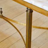 Table low 60s marble neoclassical style