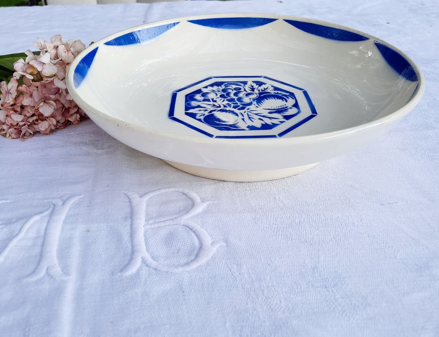 Old mounted plate Lunéville