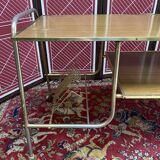 Service range vinyls trolley on wheels of the 70's