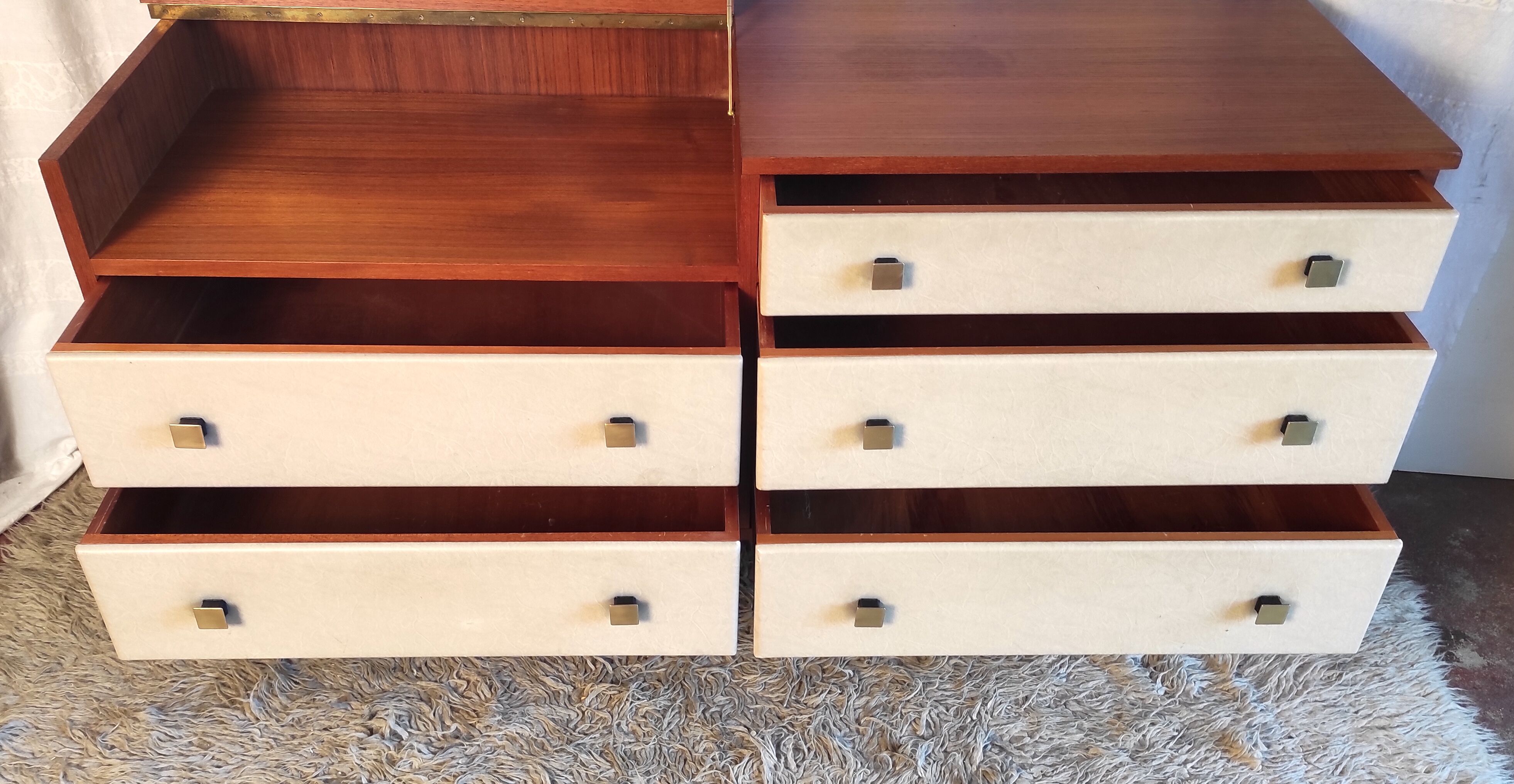 Modernist dressing table, 60s