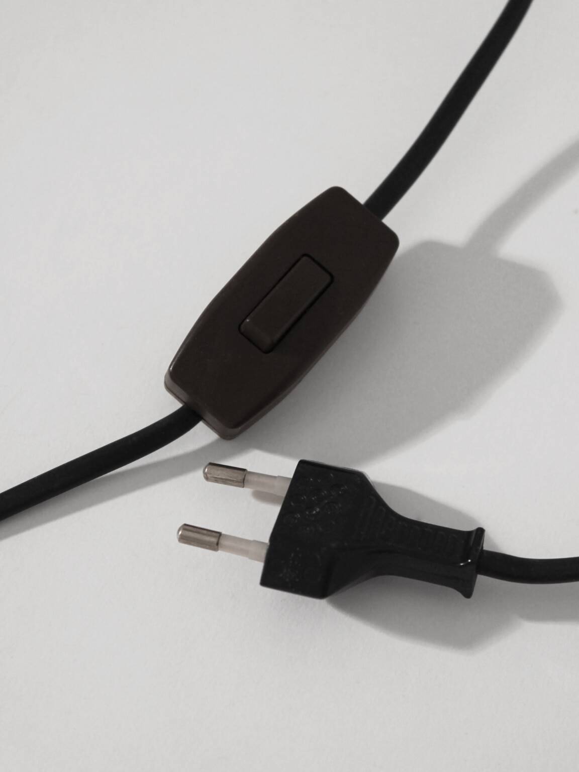 Mid-Century Swedish Wood And Iron Tall Lamp