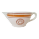 Saucière Gien marron et orange modèle Ladon