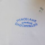 2 flat plates in pell mixes Digoin Sarreguemines and Badonviller 2107118