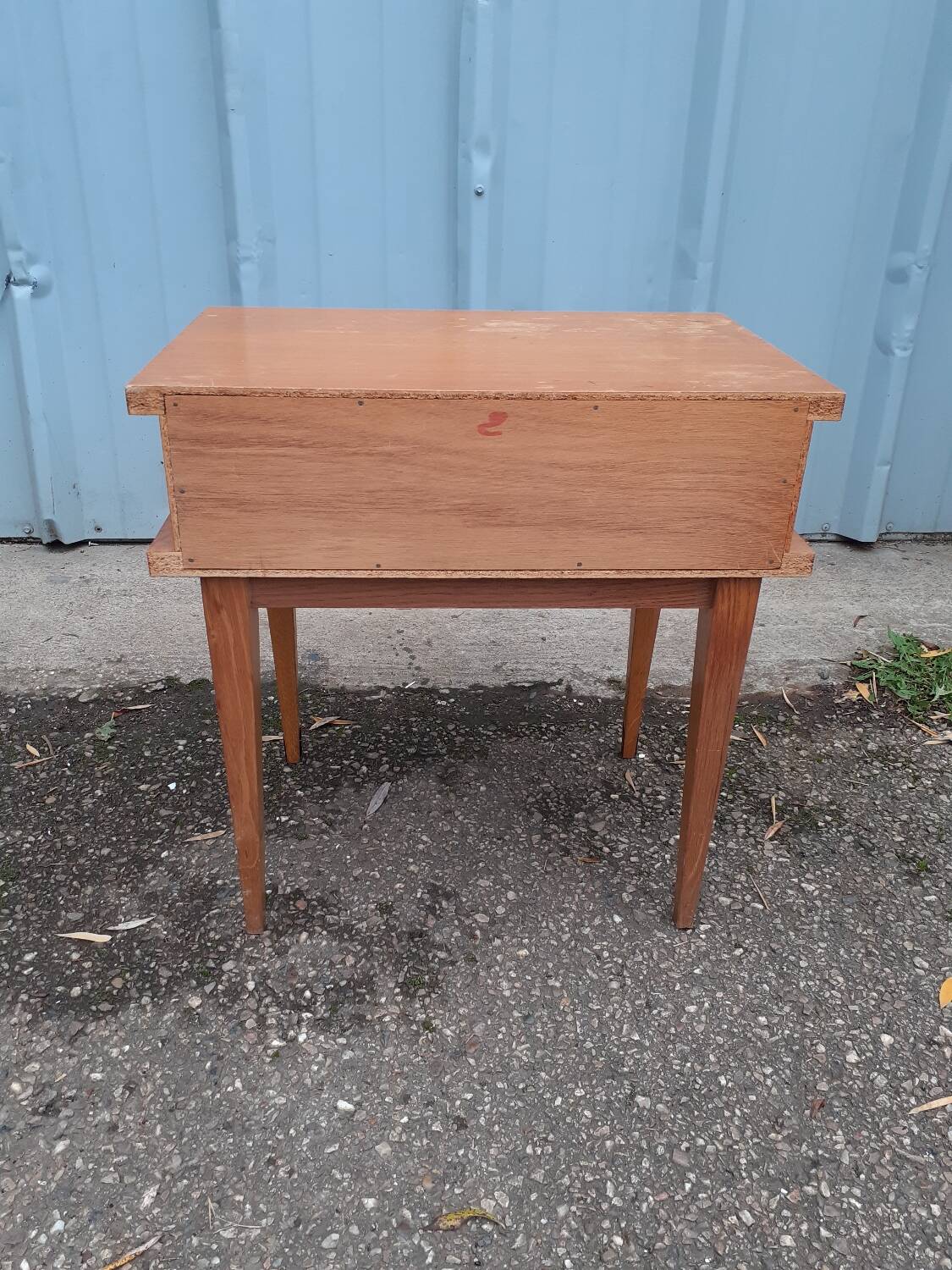 Vintage bedside table