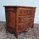 Commode Rocaille en noyer sculpté XXème