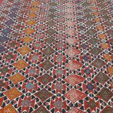 Handmade diamond red carpet 100x200cm