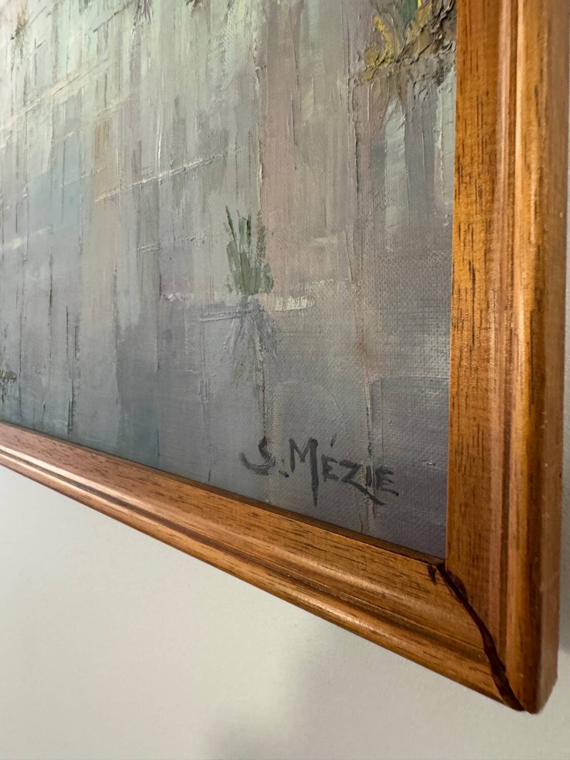 Tableau scène de chasse suzette mezie