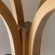 Stella coat rack in solid beech wood, vintage 1950s.