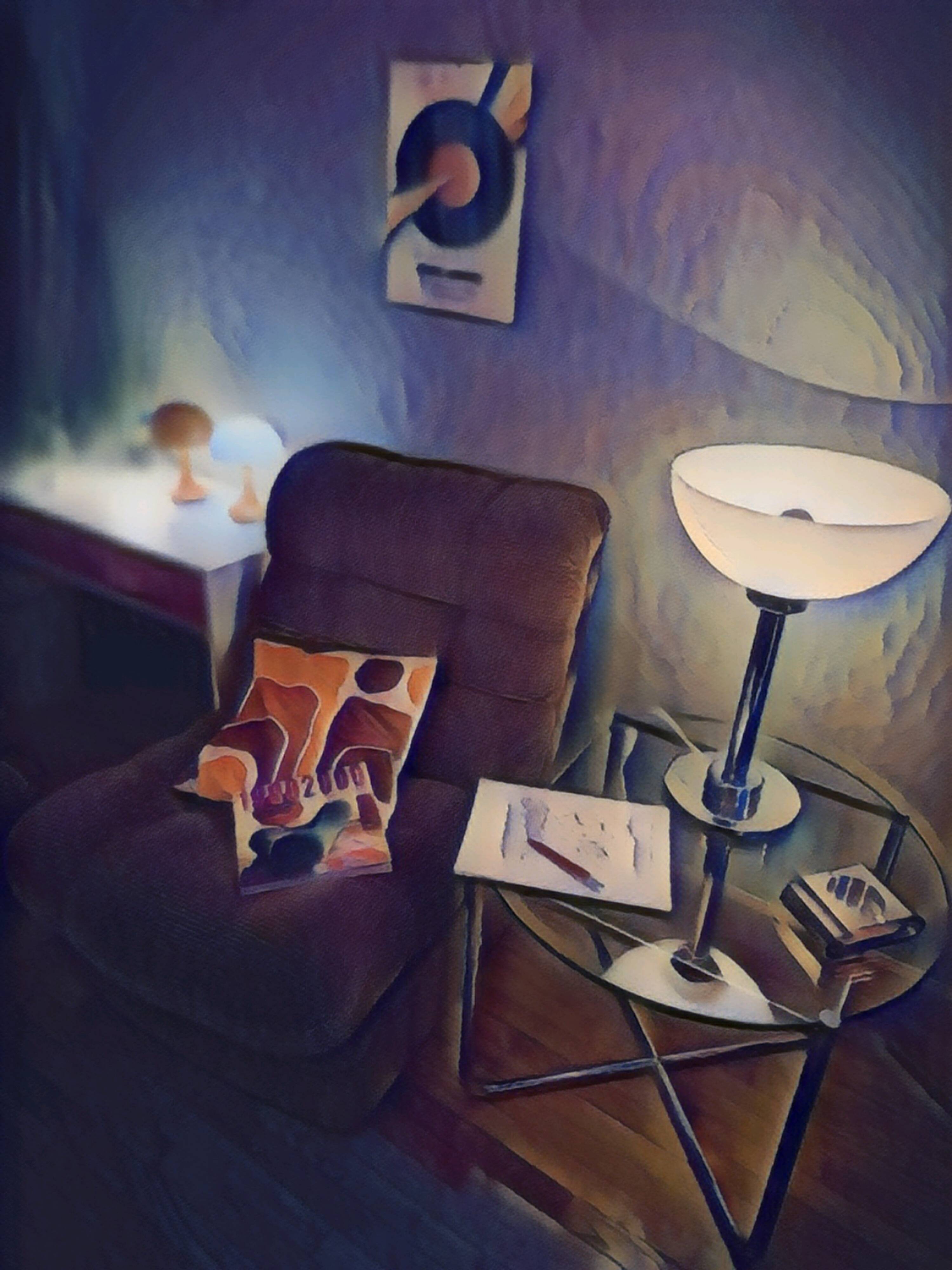 Van Der Rohe Italy Bauhaus' MR coffee table, occasional glass/chromed steel