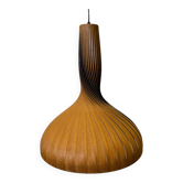 Swirling pine pendant by Hans-Agne Jakobsson, Sweden, 1960s.