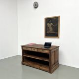 Old pine trading counter, circa 1950