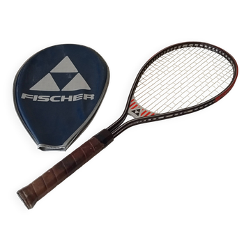 Raquette de tennis vintage Fischer années 70/80