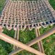 Retro bamboo stool
