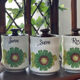 3 pots vintage 1970