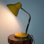 Vintage yellow articulated lamp 1960
