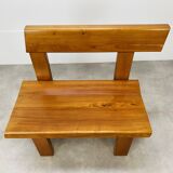 Pierre Chapo S35 corner bench in elm