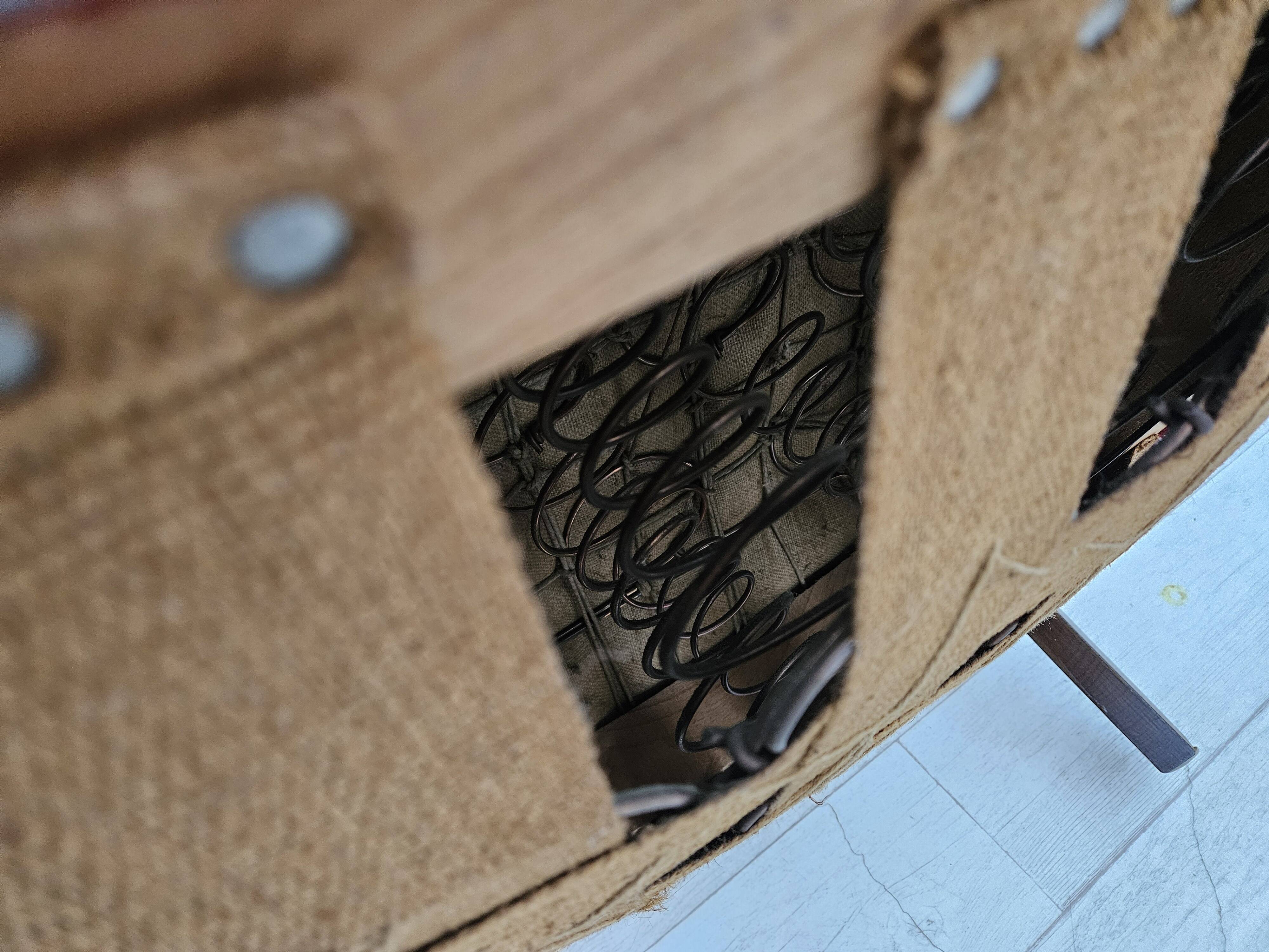 1960s, Danish armchair by Alfred Christensen, red furniture wool fabric.