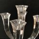 Candle holder crystal Nachtmann Art deco