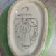 Dish and sauce boat Mistral Salins France