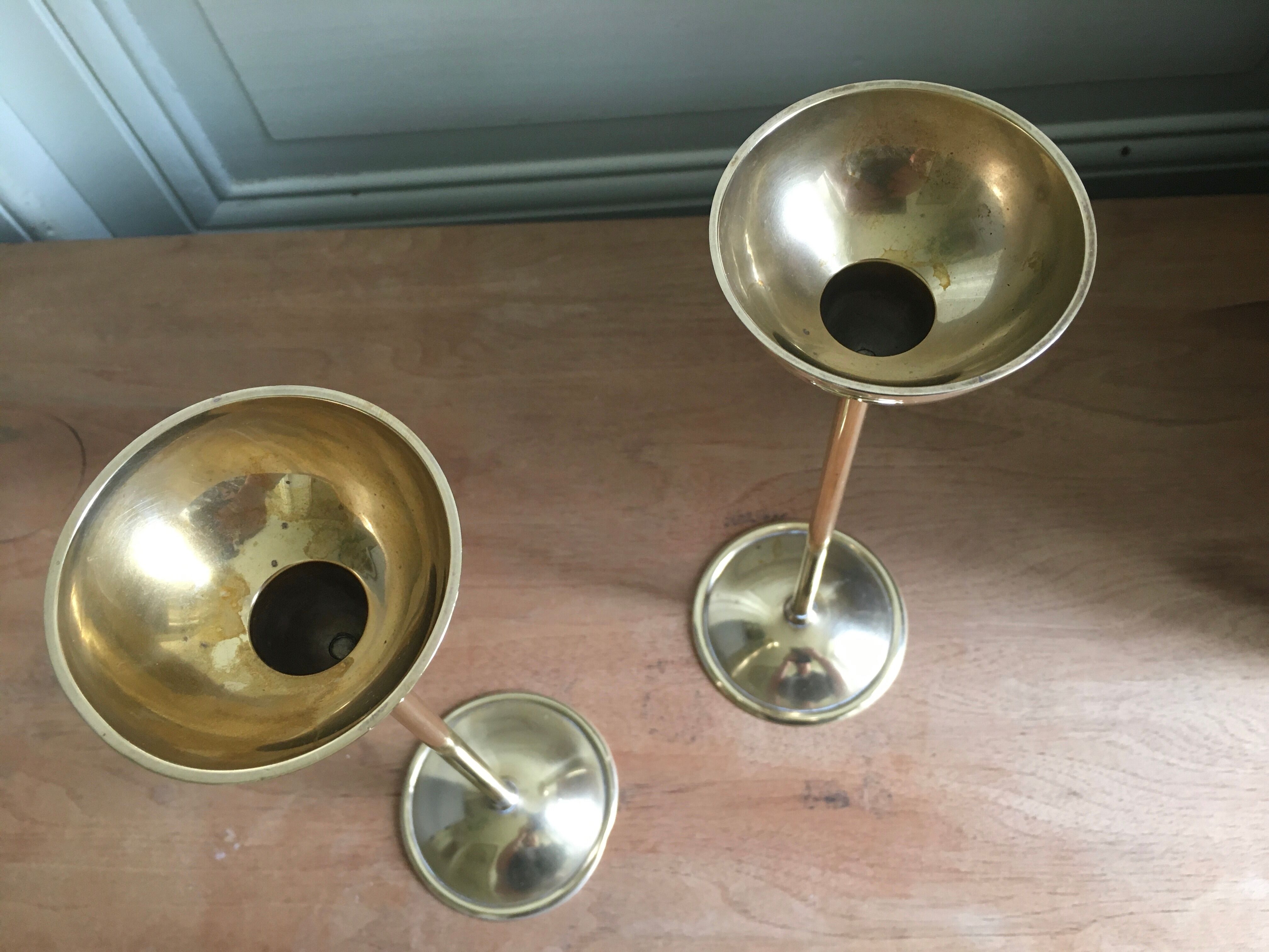 Vintage gold tableware