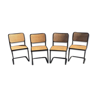 Set of 4 chairs B32 Marcel Breuer