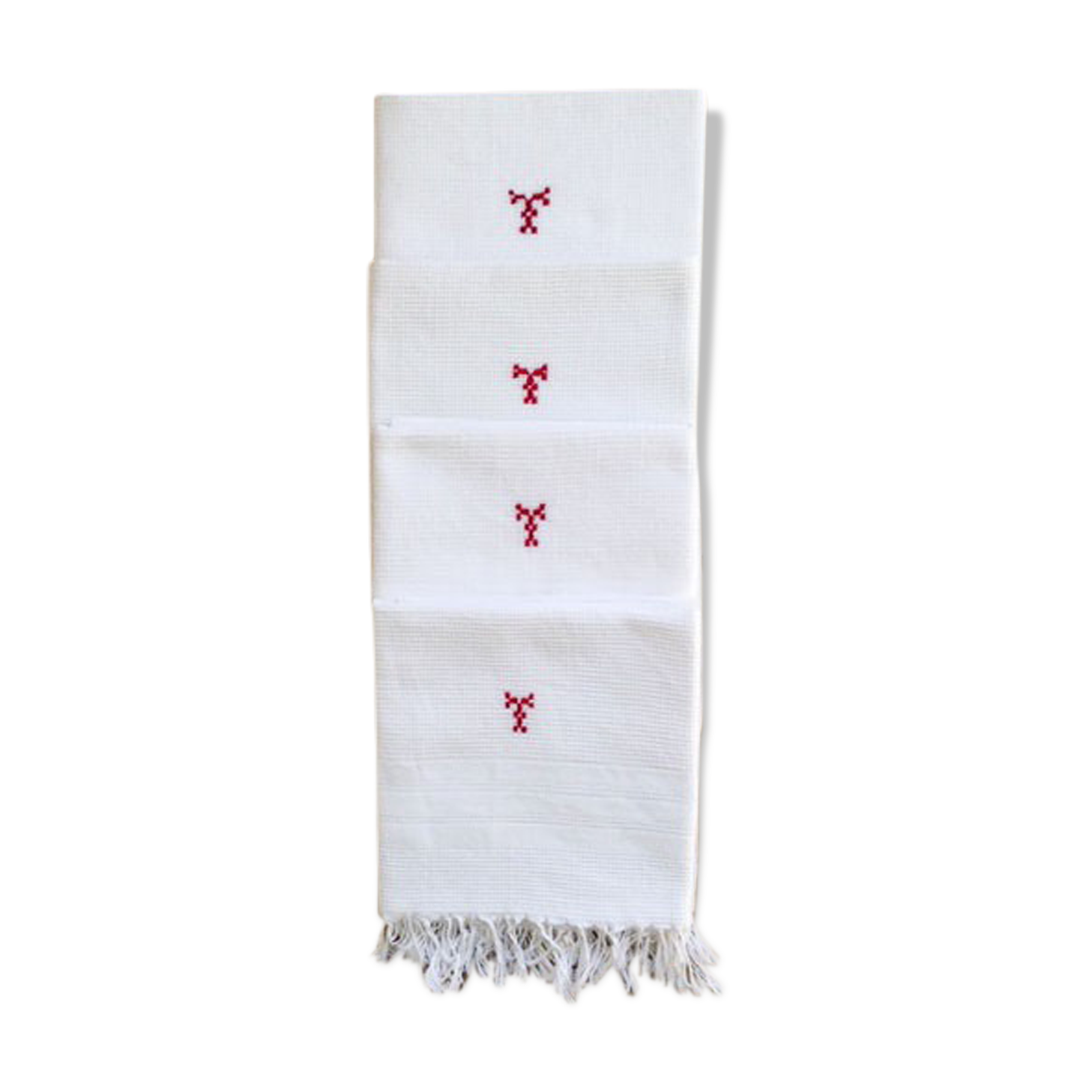 tea towels old honeycomb