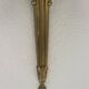 3-arm wall sconce in gilded bronze