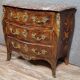 Commode galbée Style Louis XV en marquéterie vers 1850
