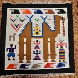 Kilim ethnic carpet, 89 cm