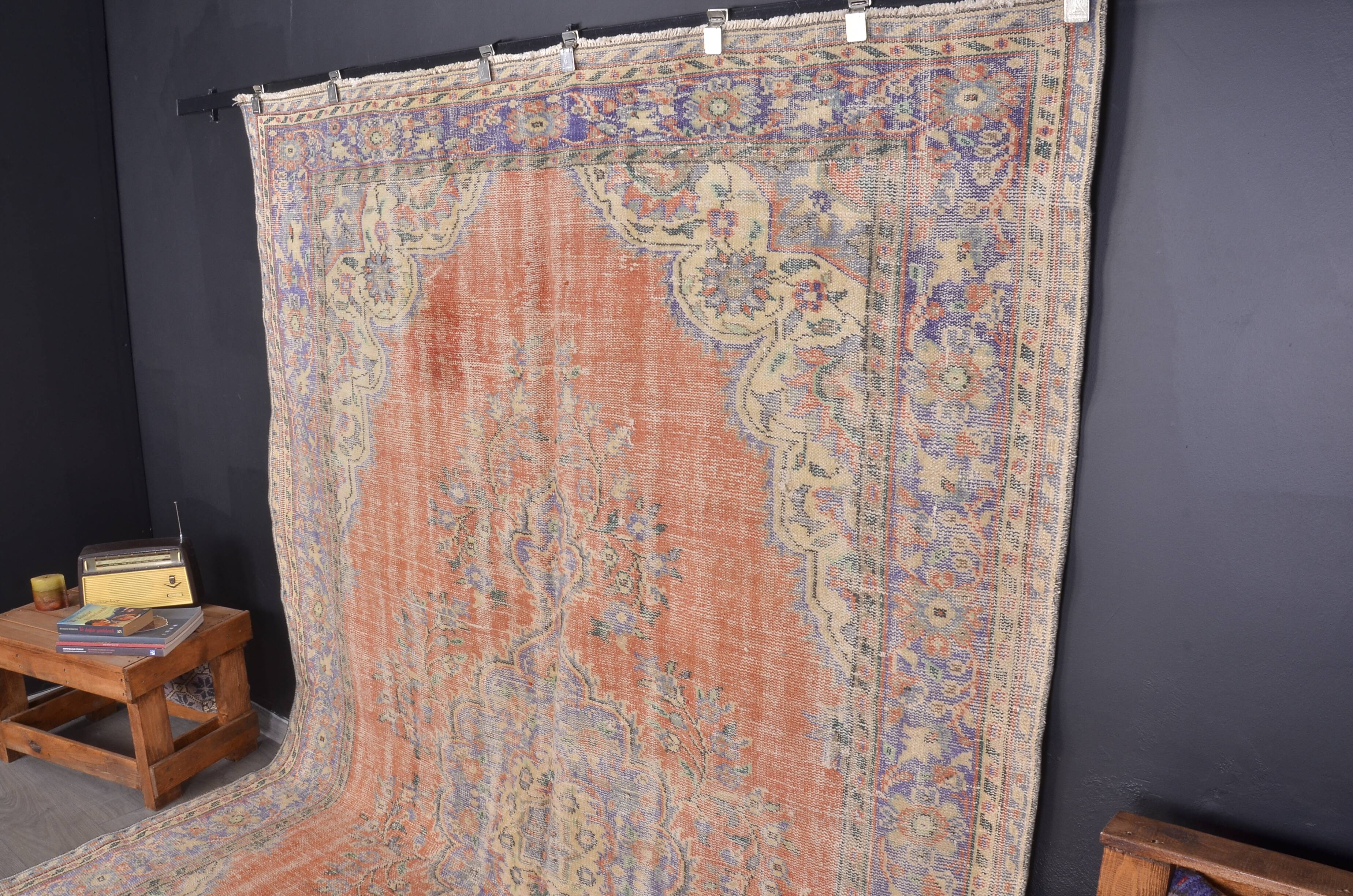 Vintage Oushak Area Carpet sku 2310
