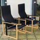 Paire de fauteuils Artza Noirs par Simo Heikkila