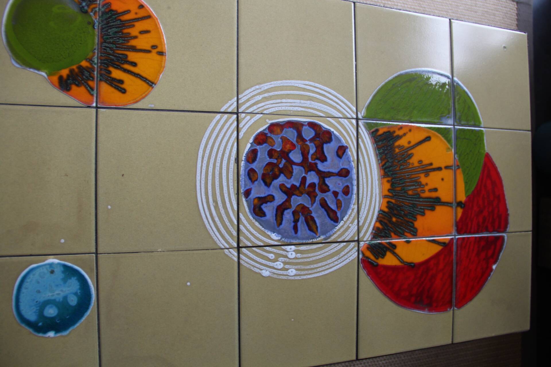 Ceramic coffee table