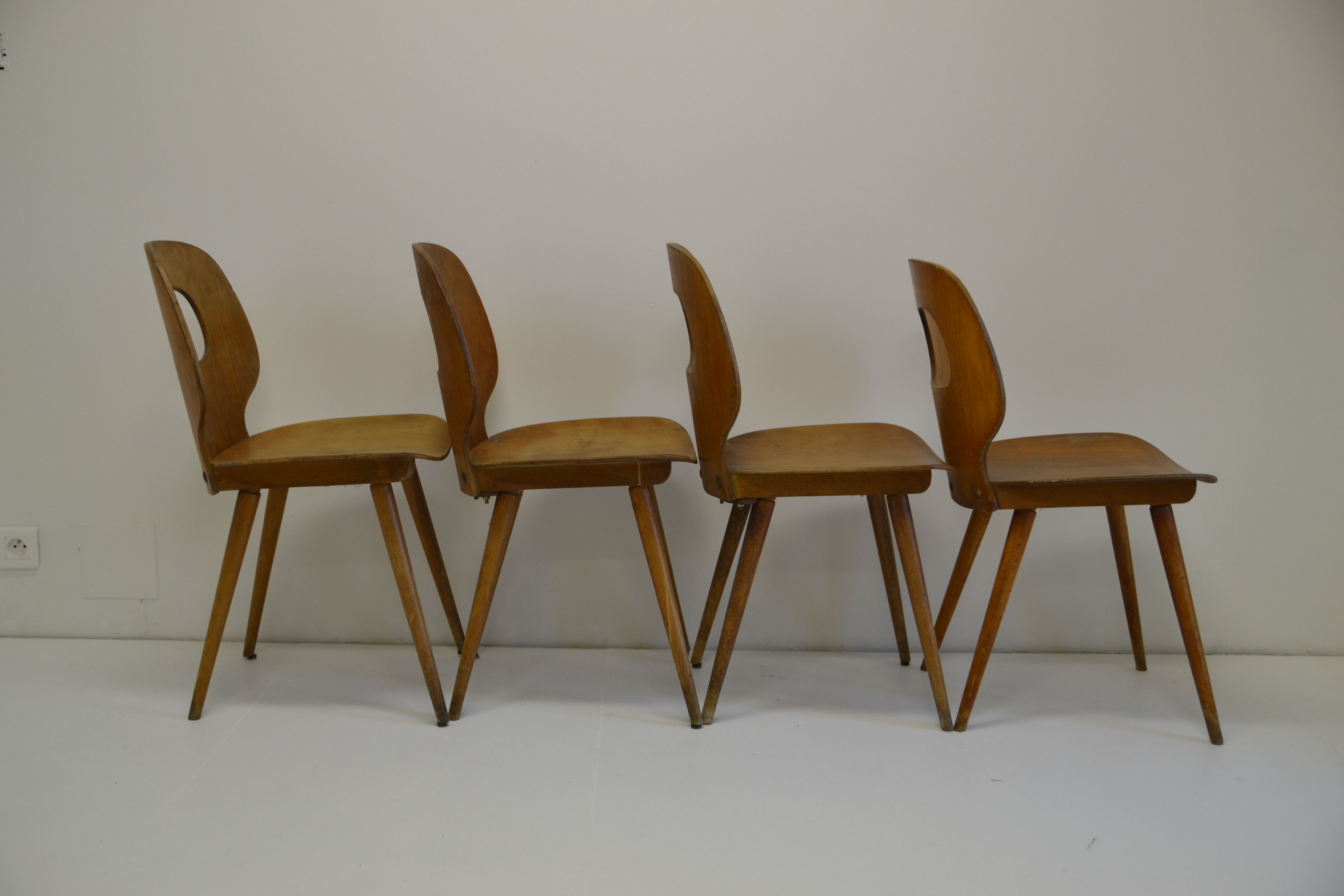 Set of 4 chairs Bistro Baumann