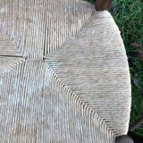 Pair of rustic mulched chairs
