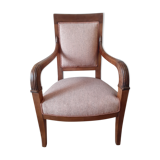 Walnut Empire chair