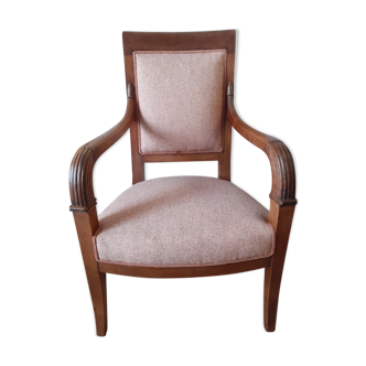 Walnut Empire chair