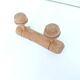 Small mushroom wood patère