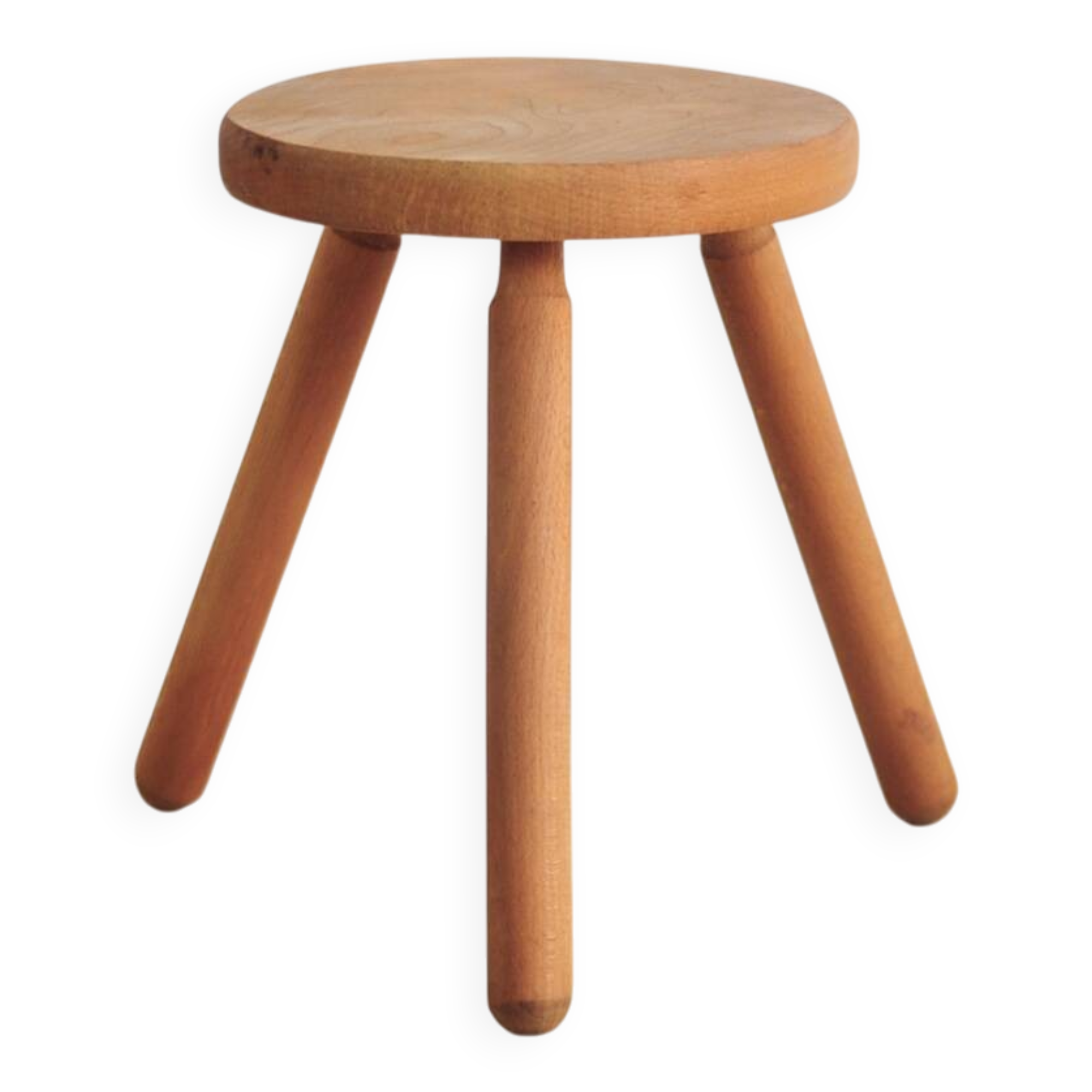 Wooden milking stool