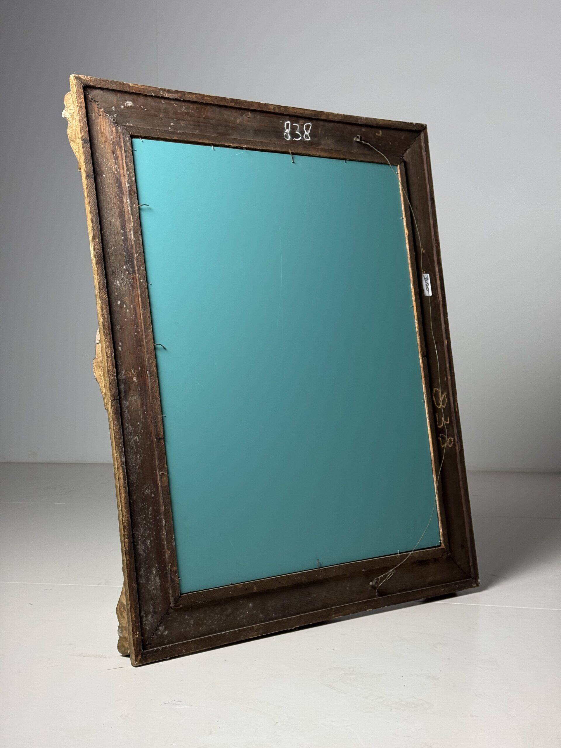 Large classic rural mirror