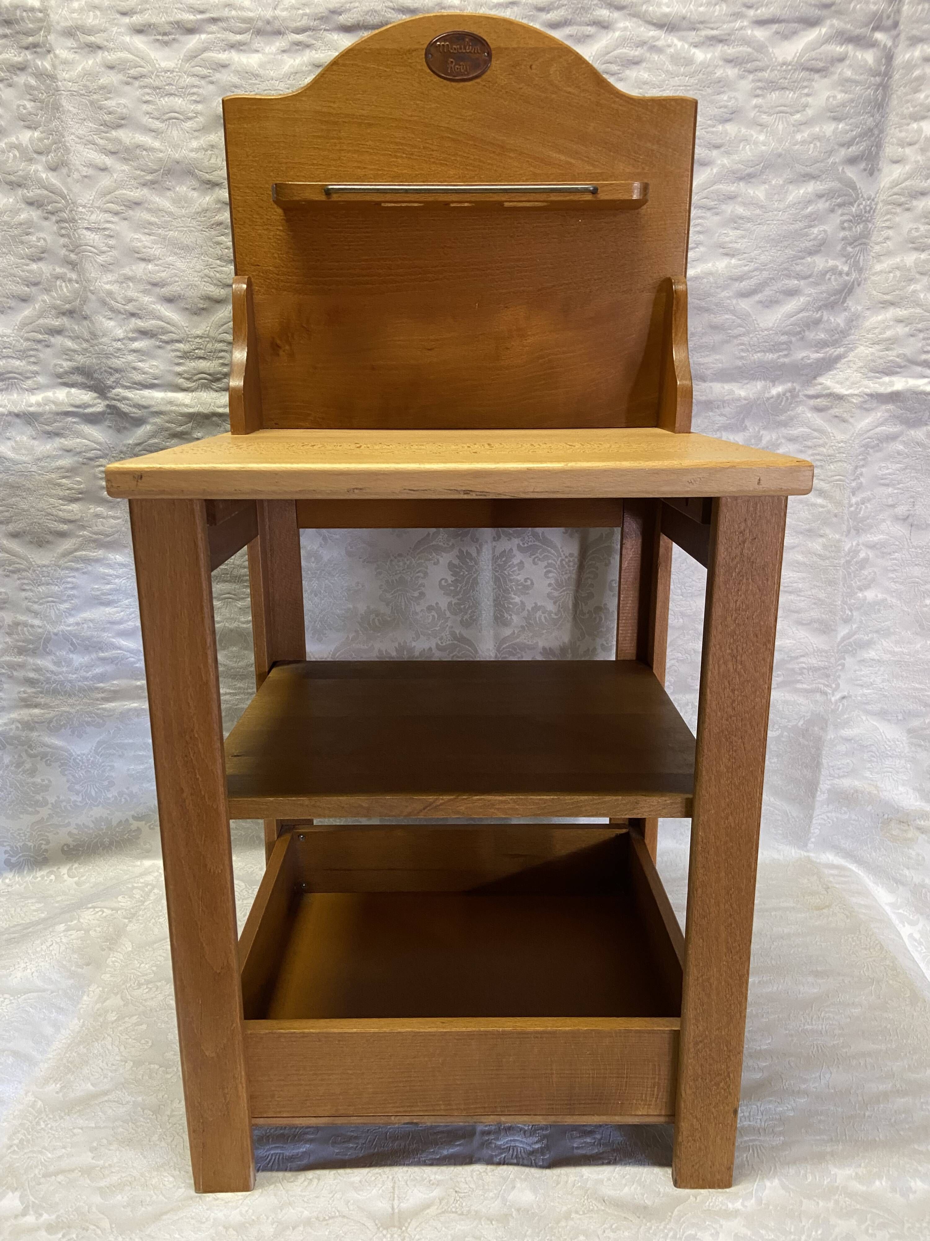 Wooden Toy Furniture Work DIY Workbench MOULIN ROTY Made in France