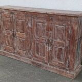Buffet en bois ancien avec 4 portes