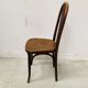 Suite de six chaises en bois courbé XX siècle