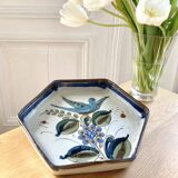 Ceramic plate Ken Edwards Tonala Mexico 1970