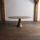 Oval onyx marble dining table by Angelo Mangiarotti, Italy, 1970s
