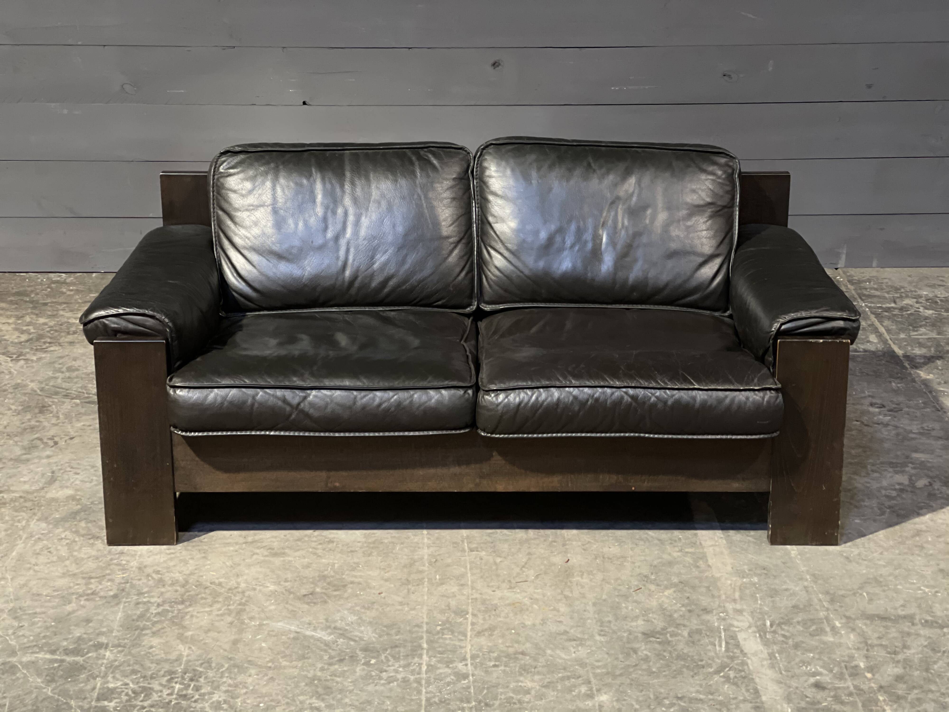Vintage leather sofa