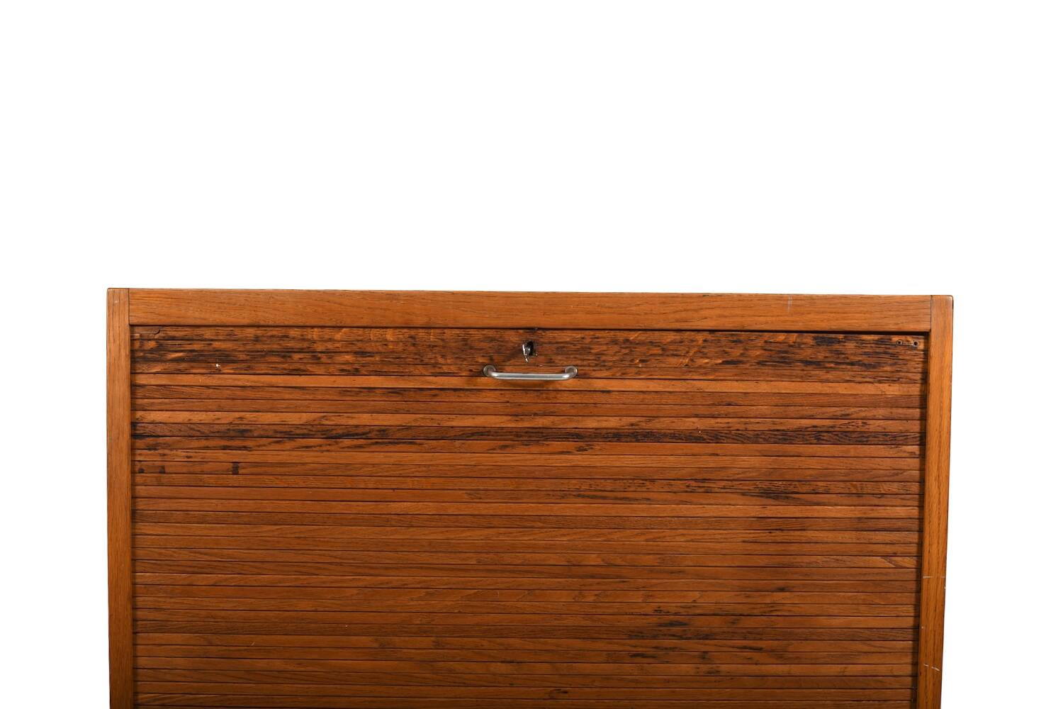 Hans Wegner Tambour Door Cabinet for Plan Møbler 1940s