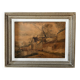 Tableau paysage de campagne Édouard Lefevre 1879